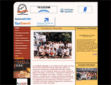 Tablet Screenshot of descida.org.ar